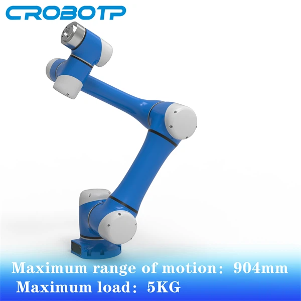 Cobot CRP Robot en aplicación industrial de soldadura colaborativa