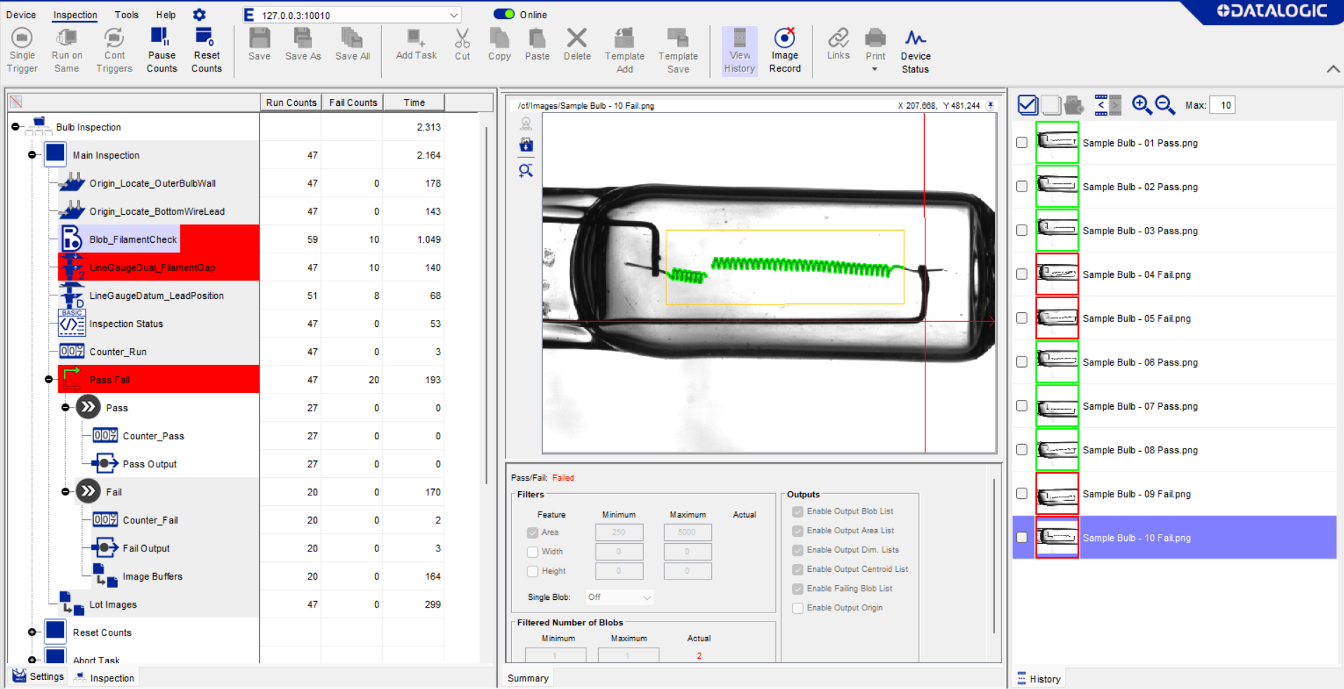 Software IMPACT - Entorno de desarrollo de inspecciones