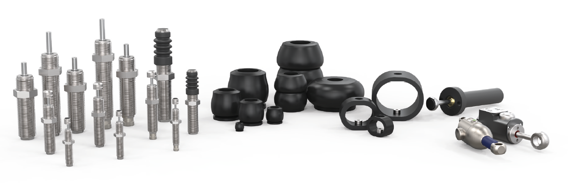 Línea completa de amortiguadores industriales PowerStop y BasicStop